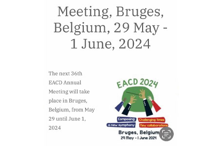 36º EACD Annual Meeting